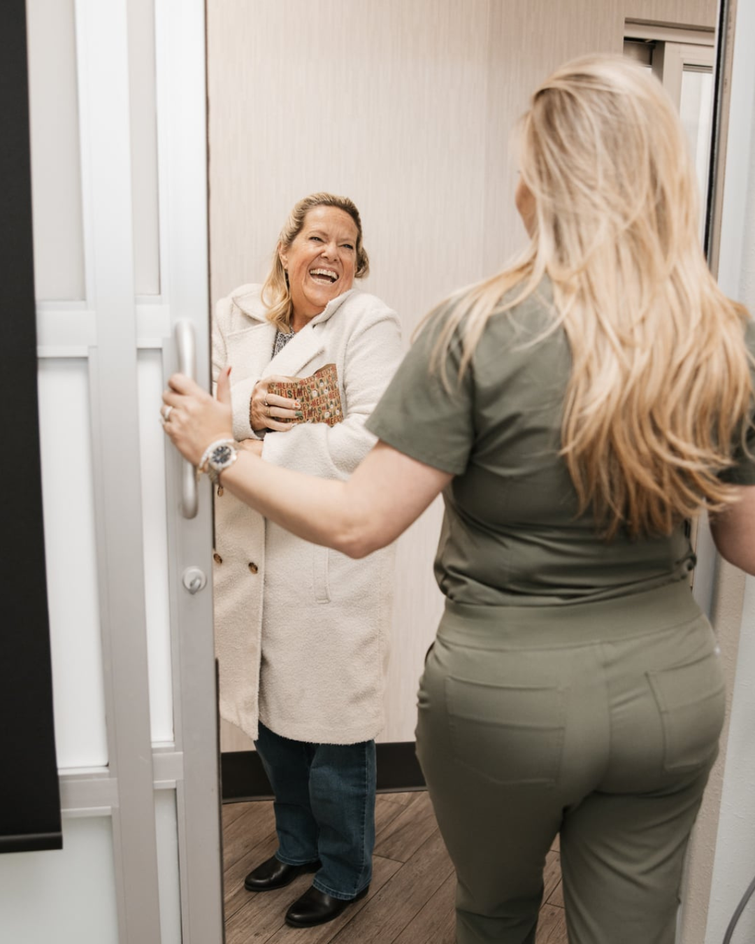 Always happy to see my clients!